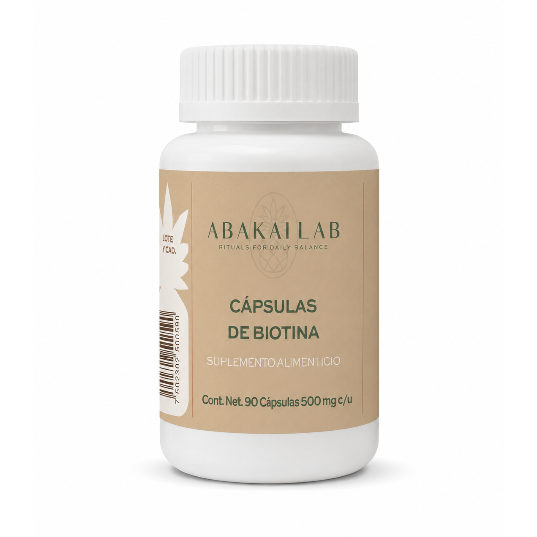 Cápsulas de Biotina