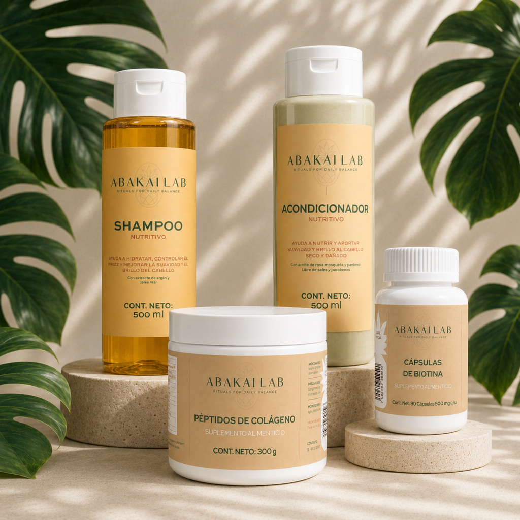 Kit Ritual Completo | Capilar + colágeno y biotina – Abakai Lab